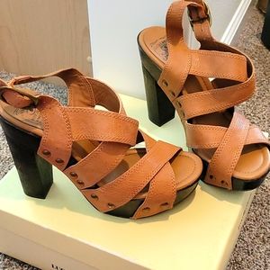 Lucky Brand sling back heels